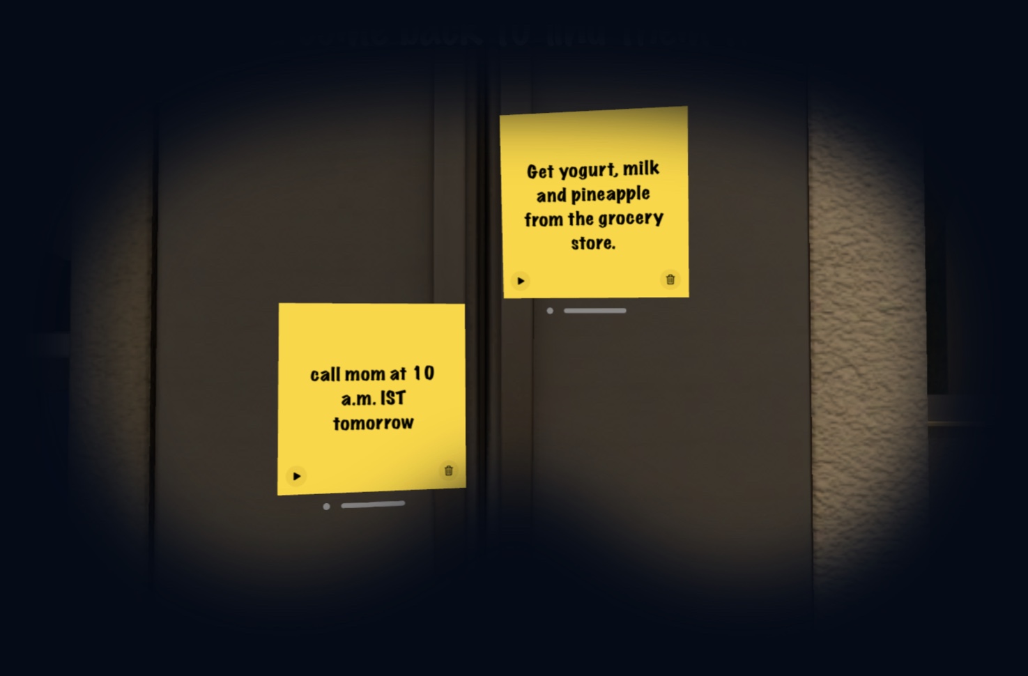 Parchi: Audio Sticky Notes