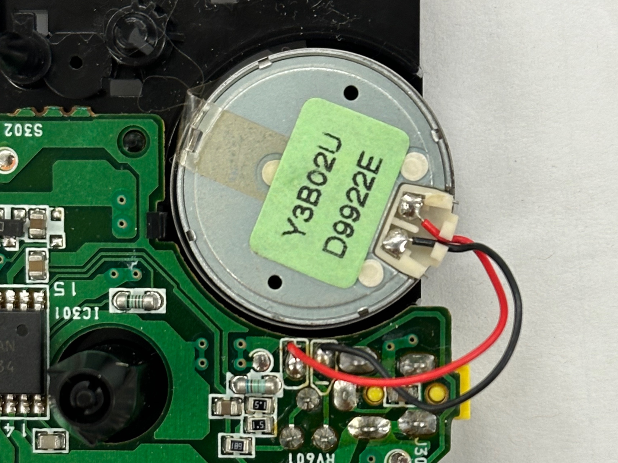 DC Motor cables